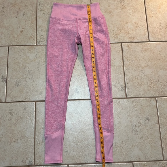 ALO Yoga Alosoft High Waisted Lounge Leggings Parisian Pink Heather Size Small - Picture 5 of 16